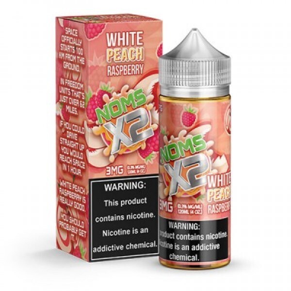 Noms X2 White Peach Raspberry 6mg