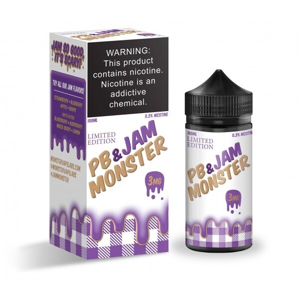 PB&amp;Jam Monster Grape 6mg