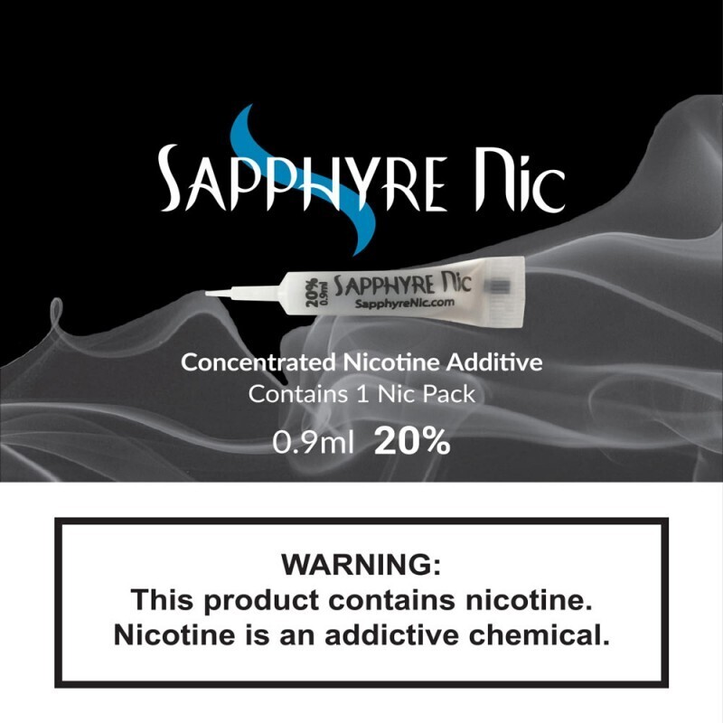 Sapphyre Nic Pac 20% 0.9ml