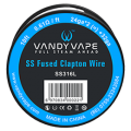 Vandy Vape SS316L Fused Clapton Wire 24ga 10ft