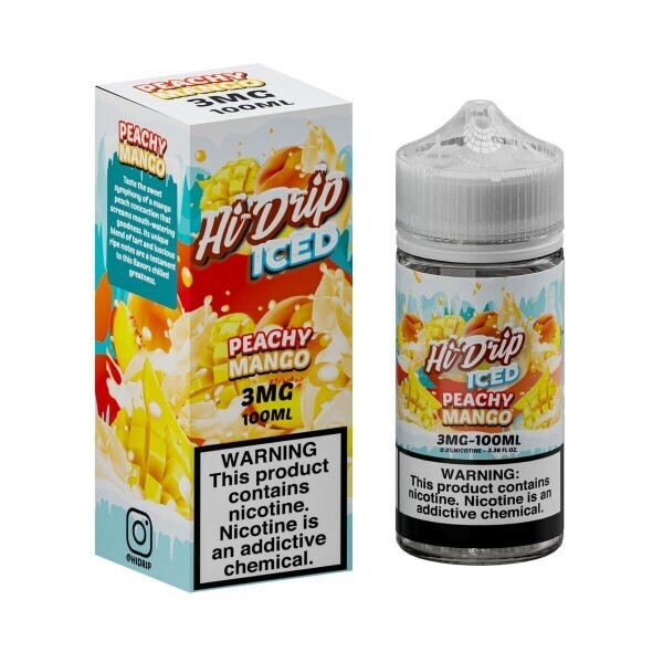 Hi Drip Iced Peachy Mango 3mg