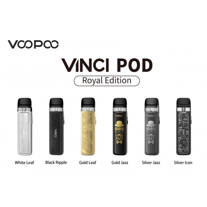 Voopoo Vinci Royal Edition Pod Kit  Black Ripple
