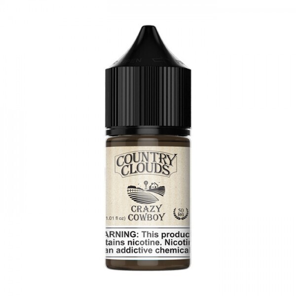 Country Clouds Salt Crazy Cowboy 50mg