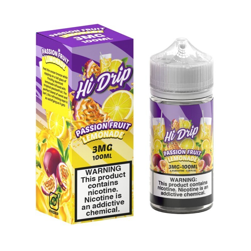 Hi Drip Passionfruit Lemonade 3mg