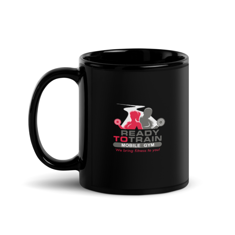 11oz Black Coffee Mug