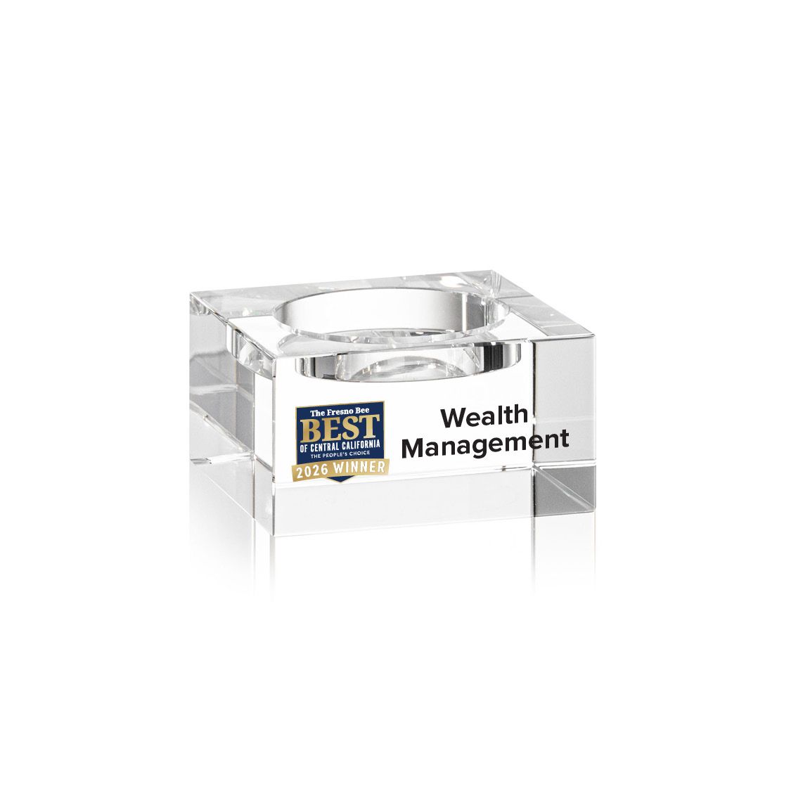 Crystal Winner's Award - Additional Stacking Blocks