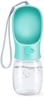 Botella de agua portátil para perros de gran capacidad.