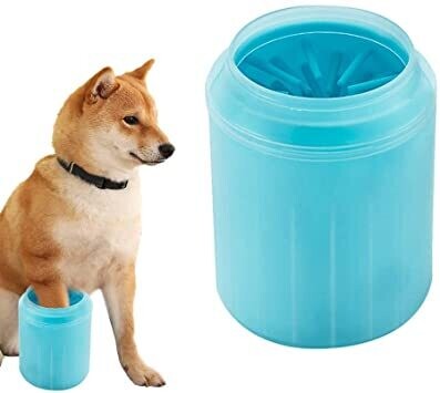 Limpiador de patas de perro portátil.(Mudbuster)