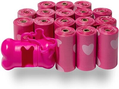 Bolsas para excremento de perro.
