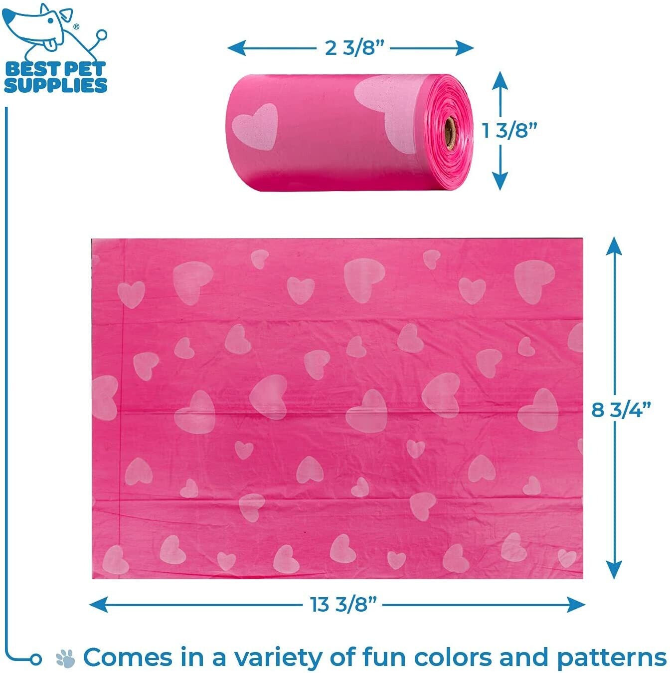 Bolsas para excremento de perro.