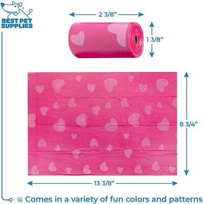 Bolsas para excremento de perro.