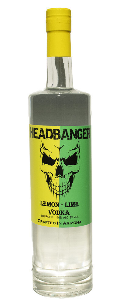 Headbanger Lemon-Lime Vodka 80 Proof