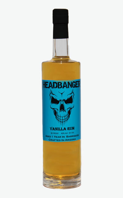 Headbanger Vanilla Rum 80 Proof