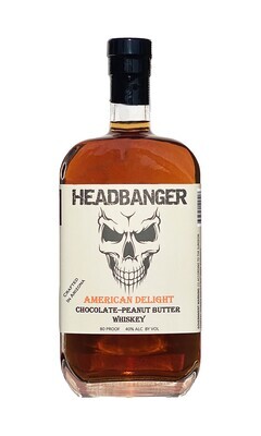 Headbanger "American Delight" Chocolate-Peanut Butter Whiskey 80 Proof