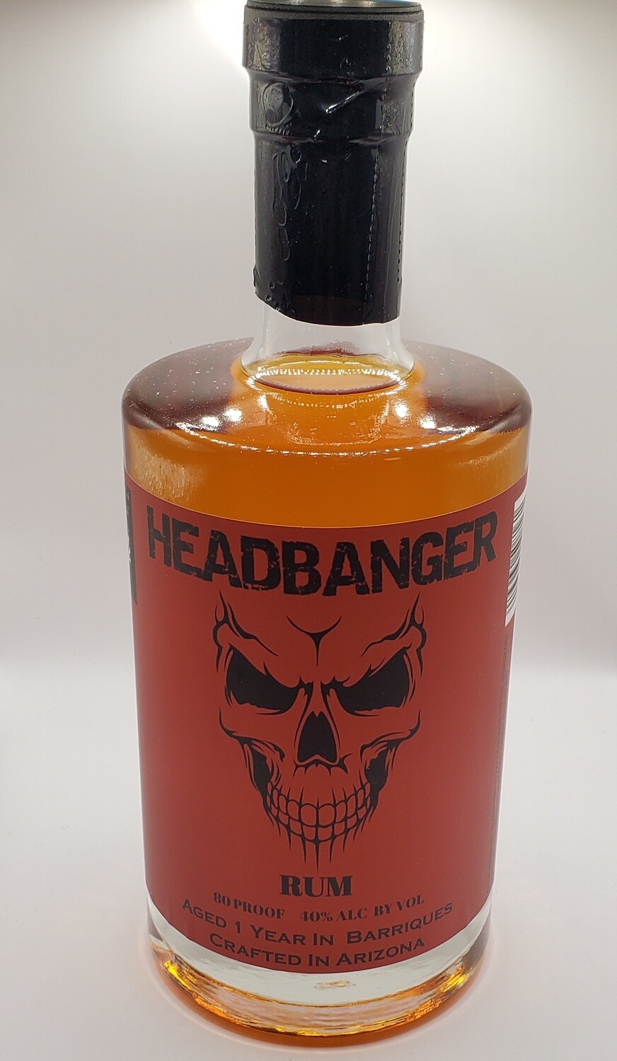 Headbanger Rum 80 Proof
