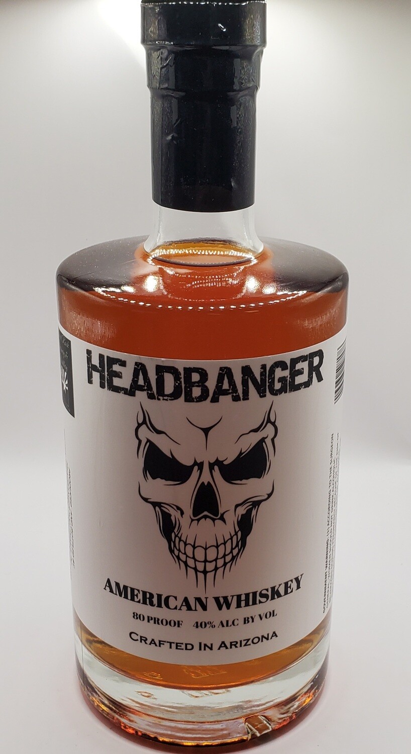 Headbanger Blended Whiskey 80 Proof
