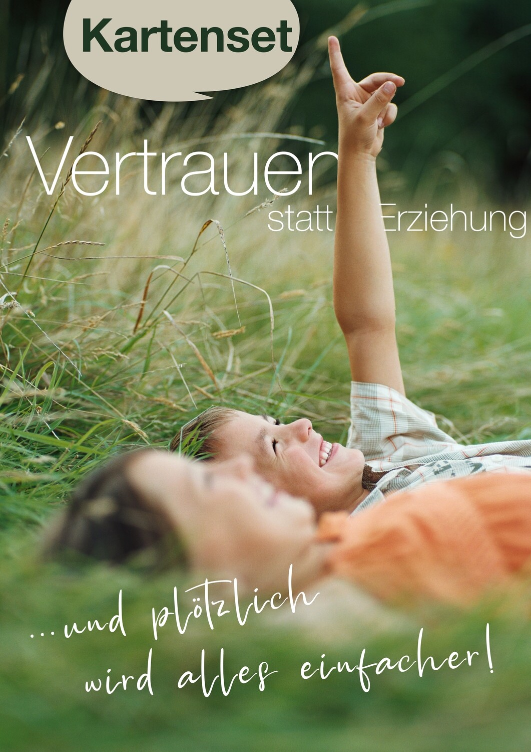 Kartenset "Vertrauen statt Erziehung" als PDF