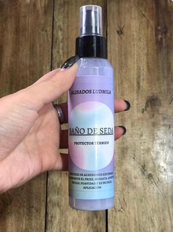 Baño de seda, protector térmico