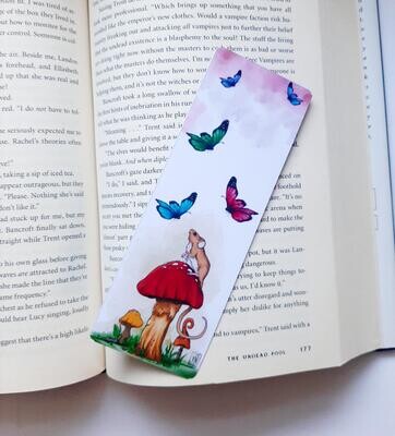 Mouse and Mushroom bookmark