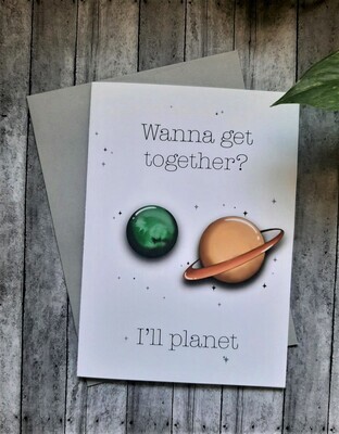 I'll Planet - Blank Card