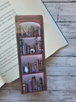 Enchanted Bookshelf bookmark
