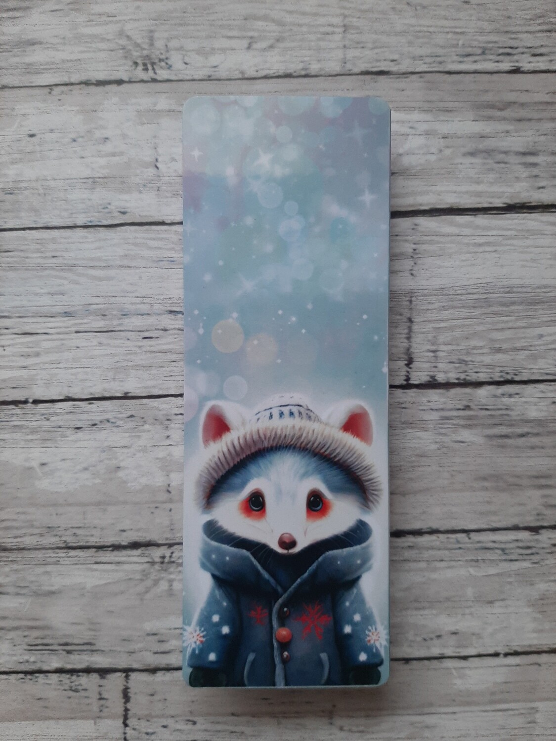 Winter Mouse Bookmark
