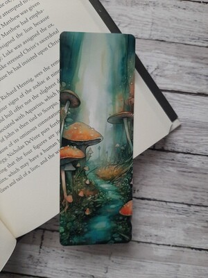 A Quiet Path Mushroom Bookmark