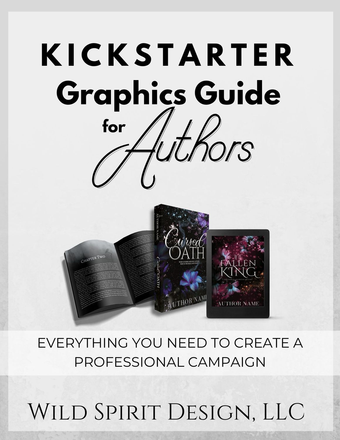 Kickstarter Graphics Guide for Authors Bundle