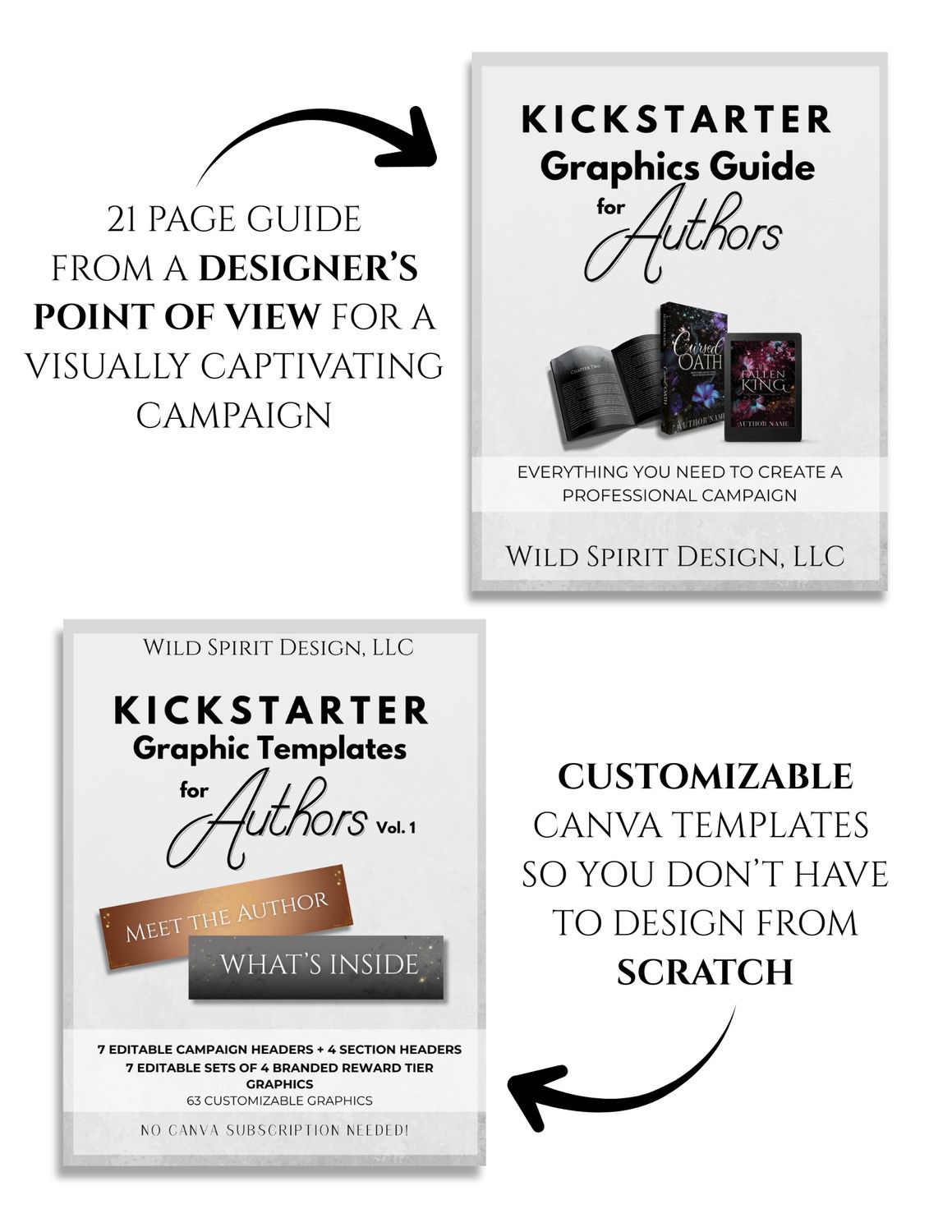 Kickstarter Graphics Guide for Authors Bundle