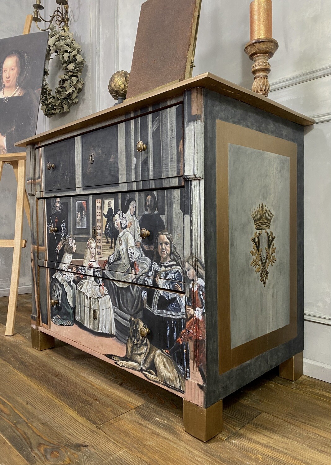 Komoda Las Meninas Velazquez