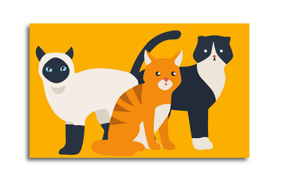 Pawsitively Purfect Family Portrait