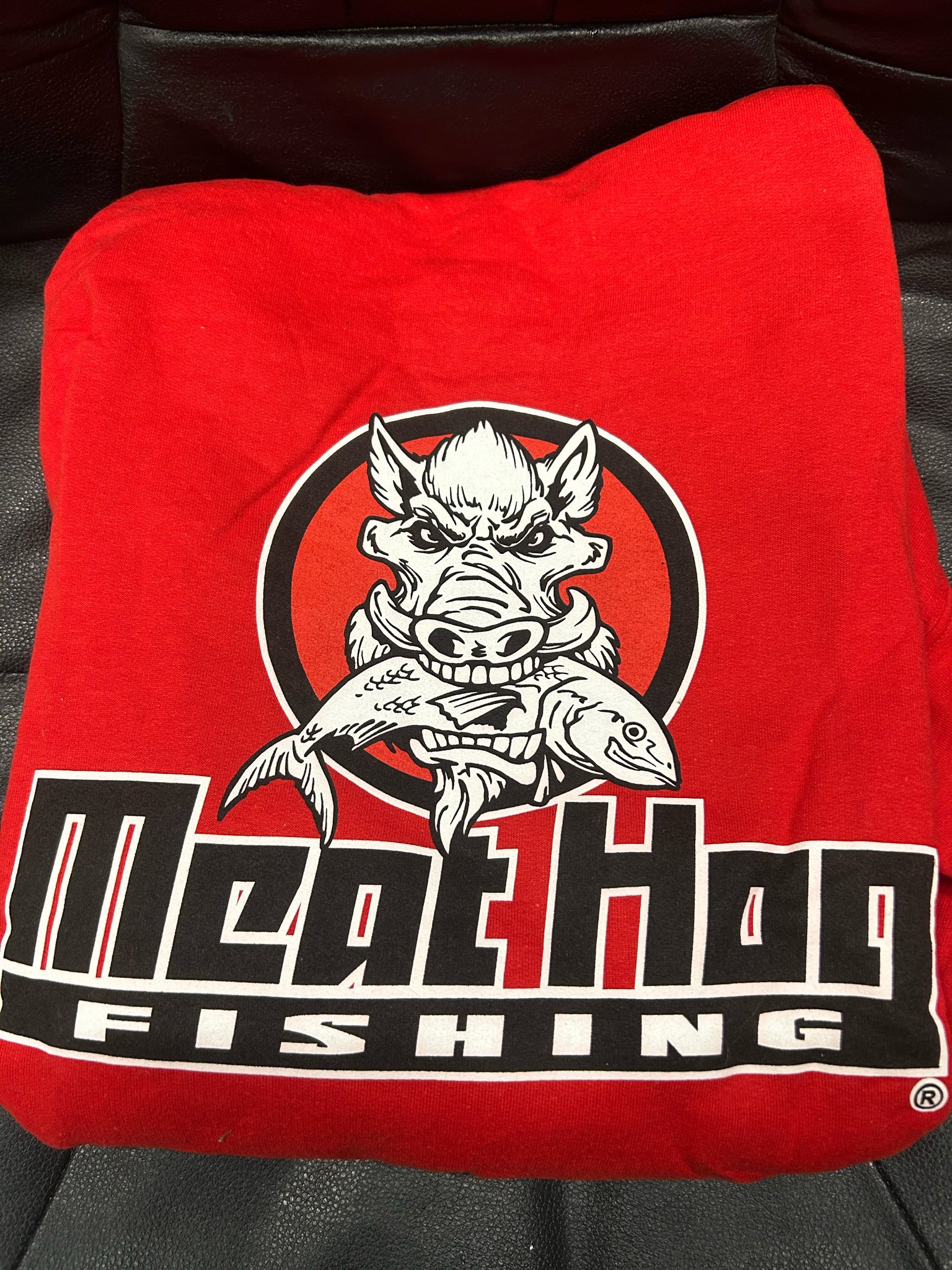 Meat Hog Red Hoodie 55572