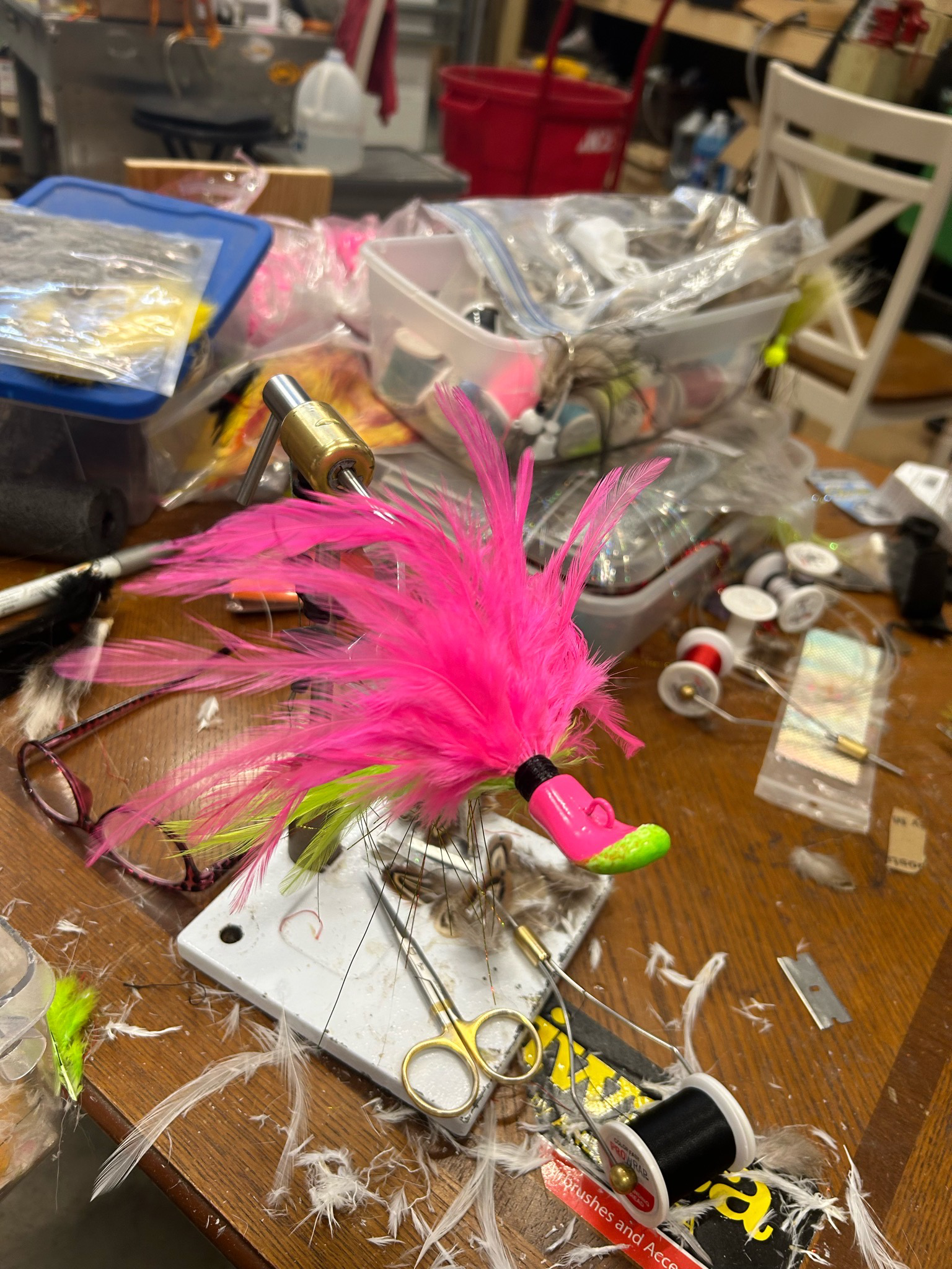 2.5 Pink/chartreuse Boxer