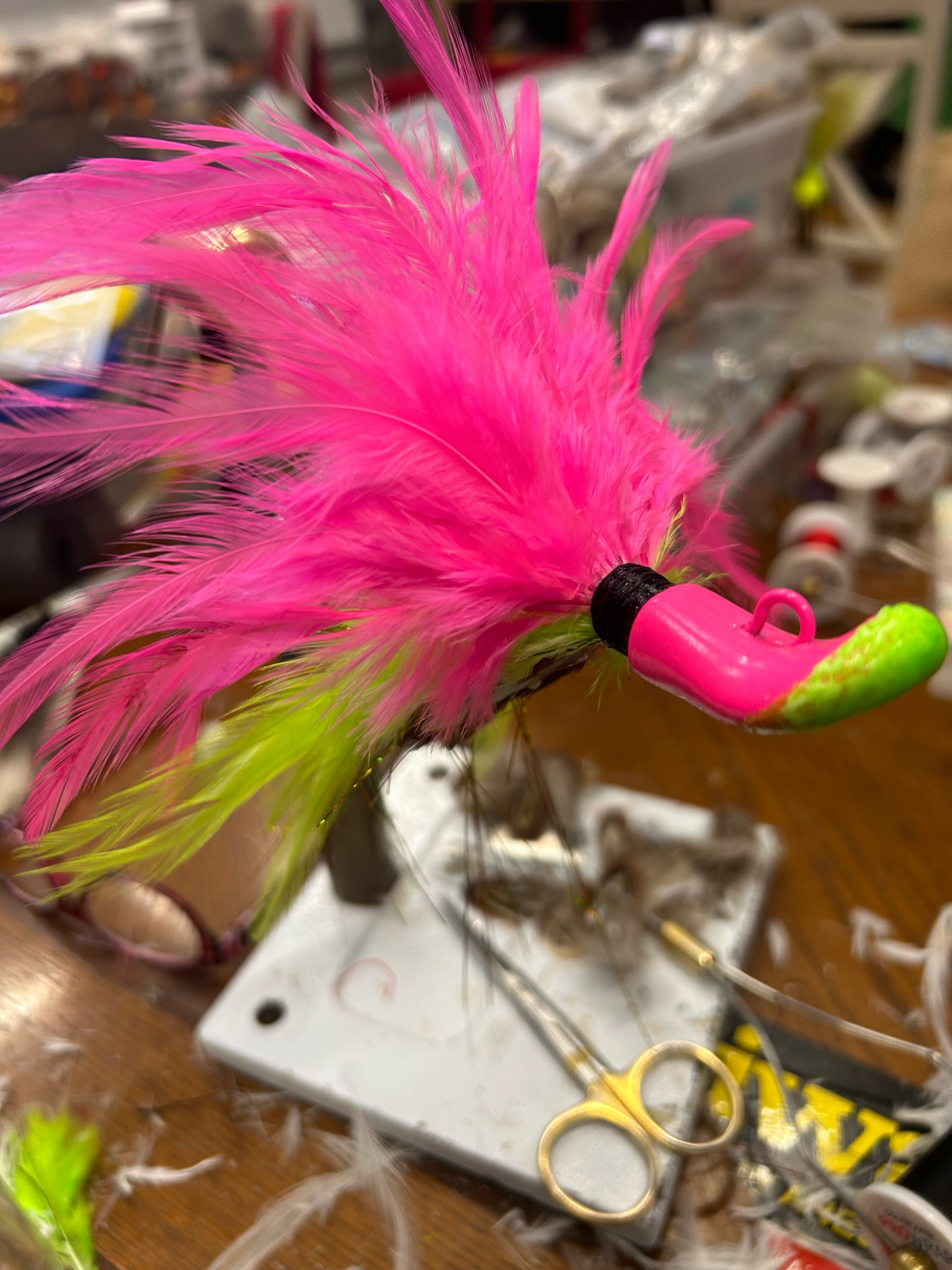 2.5 Pink/chartreuse Boxer