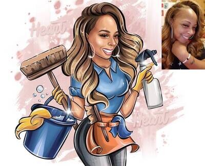 Cartoon Portrait From Photo