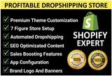 Shopify drop-shipping store creation