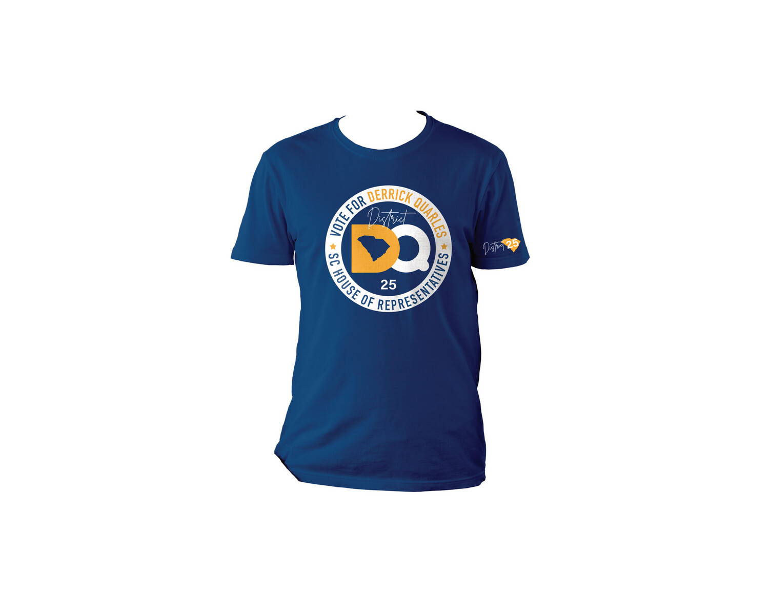 Navy Blue DQ for District 25 T-shirt