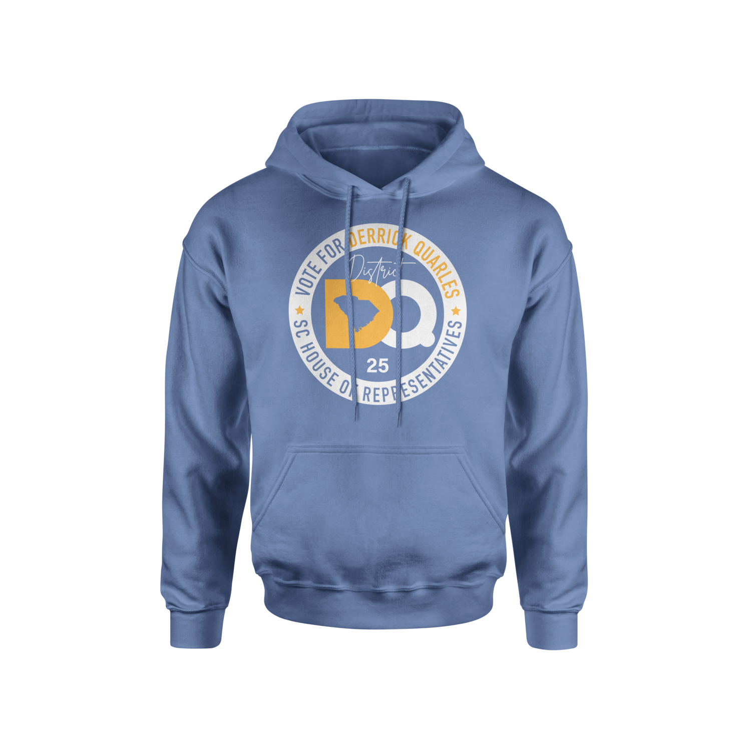 Light Blue DQ for District 25 Hoodie