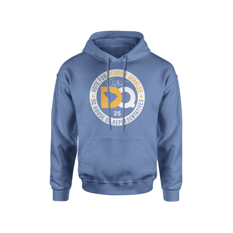 Light Blue DQ for District 25 Hoodie