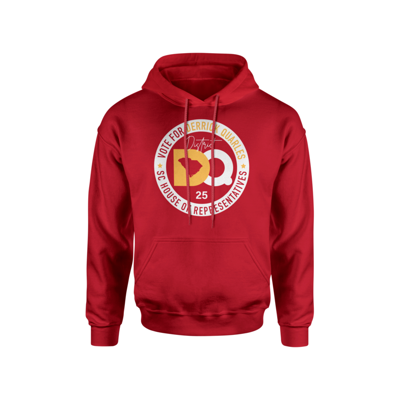 Red DQ for 25 Hoodie