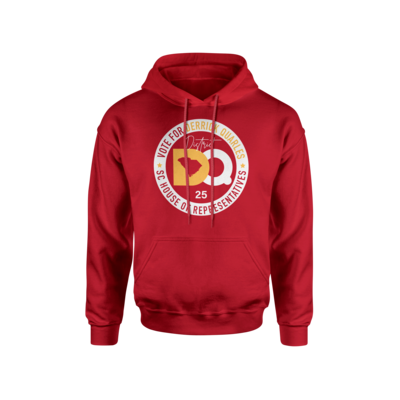 Red DQ for 25 Hoodie