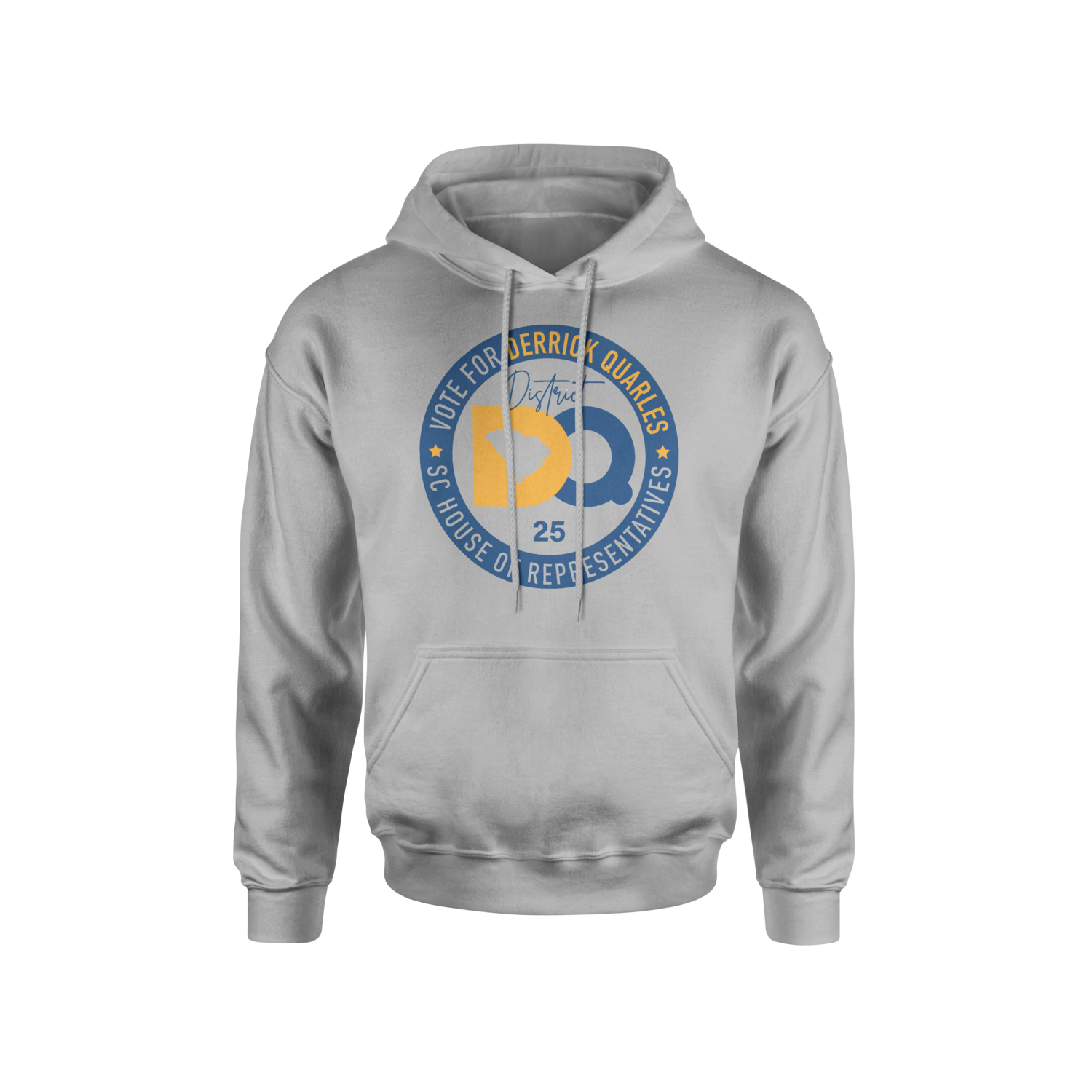 Gray DQ for District 25 Hoodie