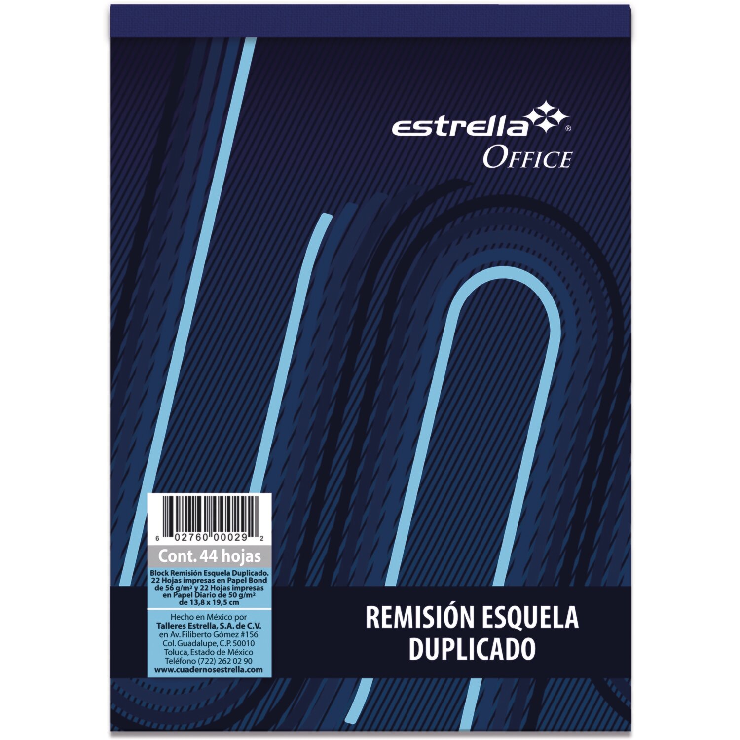BLOCK REMISION ESTRELLA ESQUELA 33-D C/44H PZ