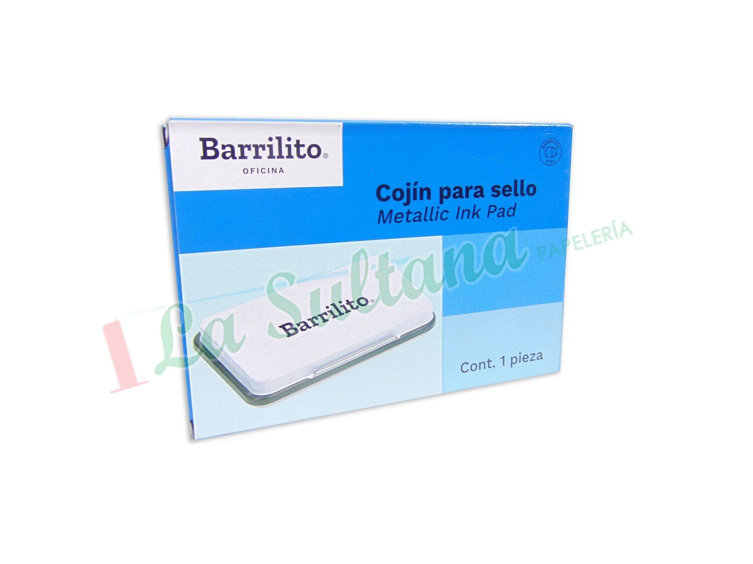 COJIN P/SELLO BARRILITO C/TINTA GRANDE PZ