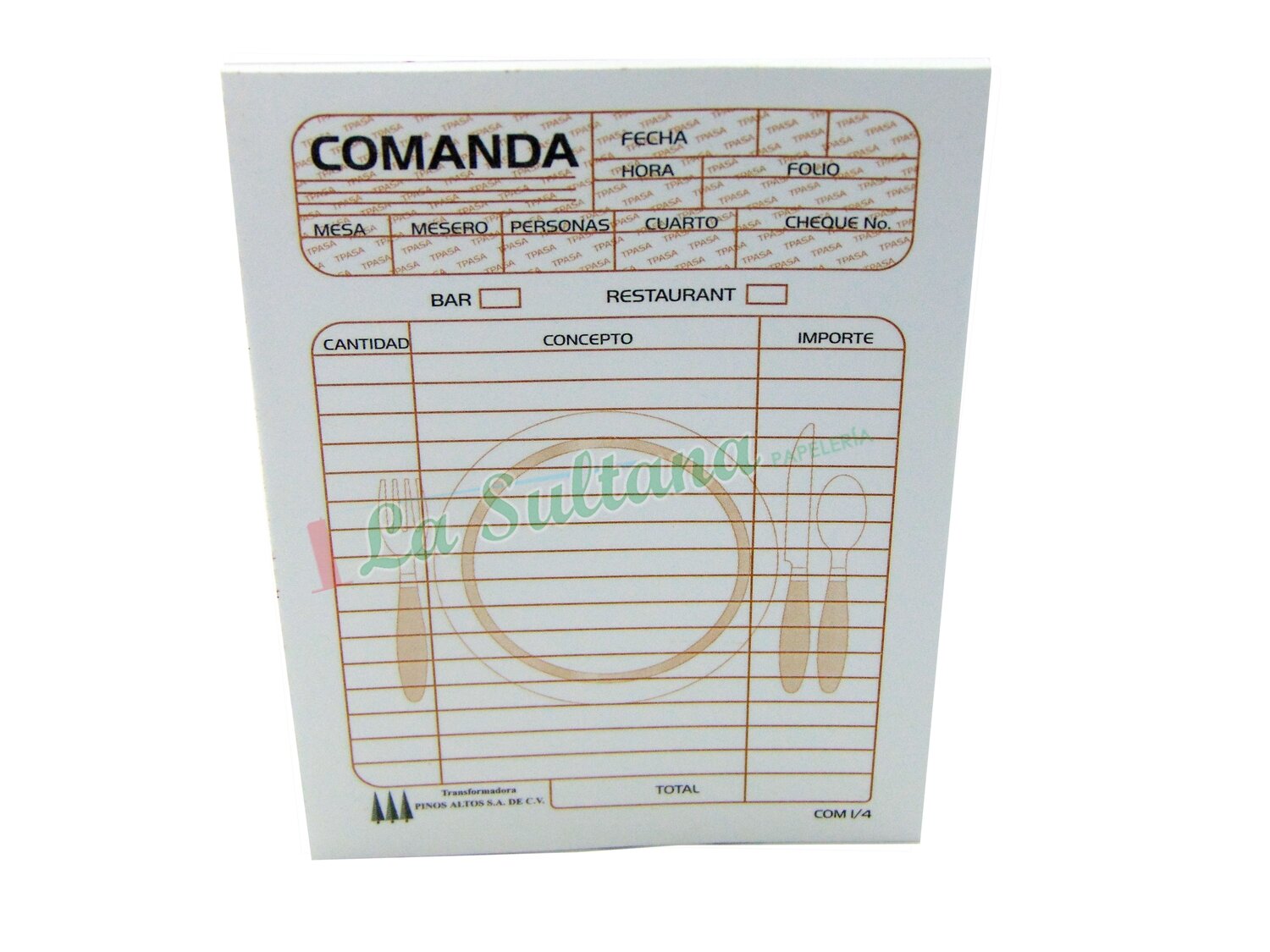 COMANDA PINOS PAQ C/3 DE 50H C/U