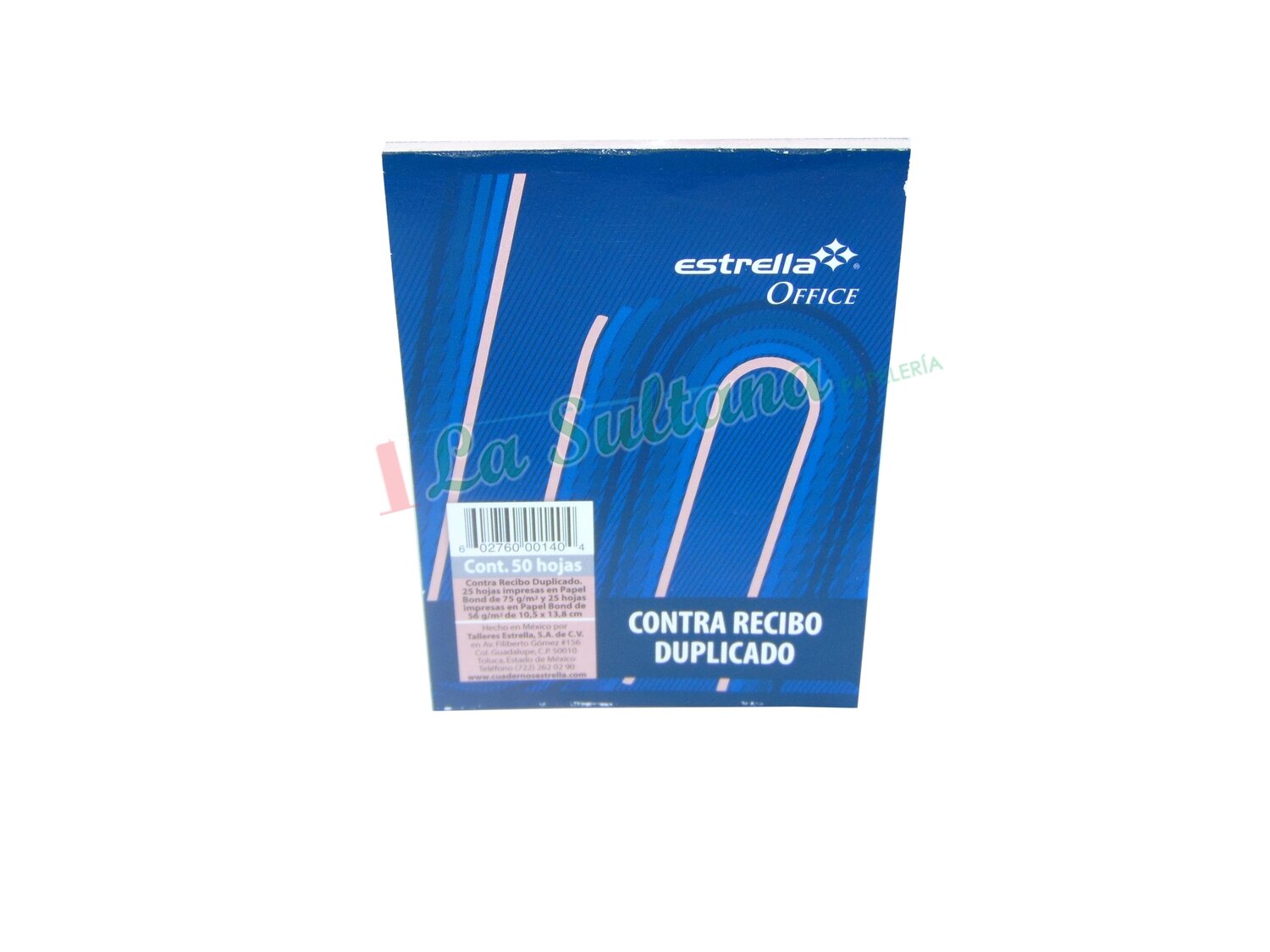 CONTRA RECIBO DUPLICADO ESTRELLA C/50H PZ