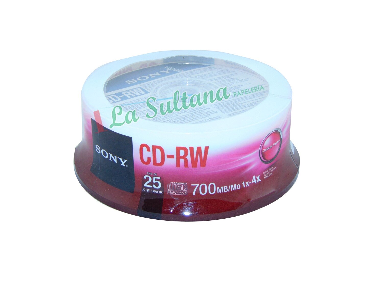 DISCO SONY CDRW700/CRW80 C/25 PZ
