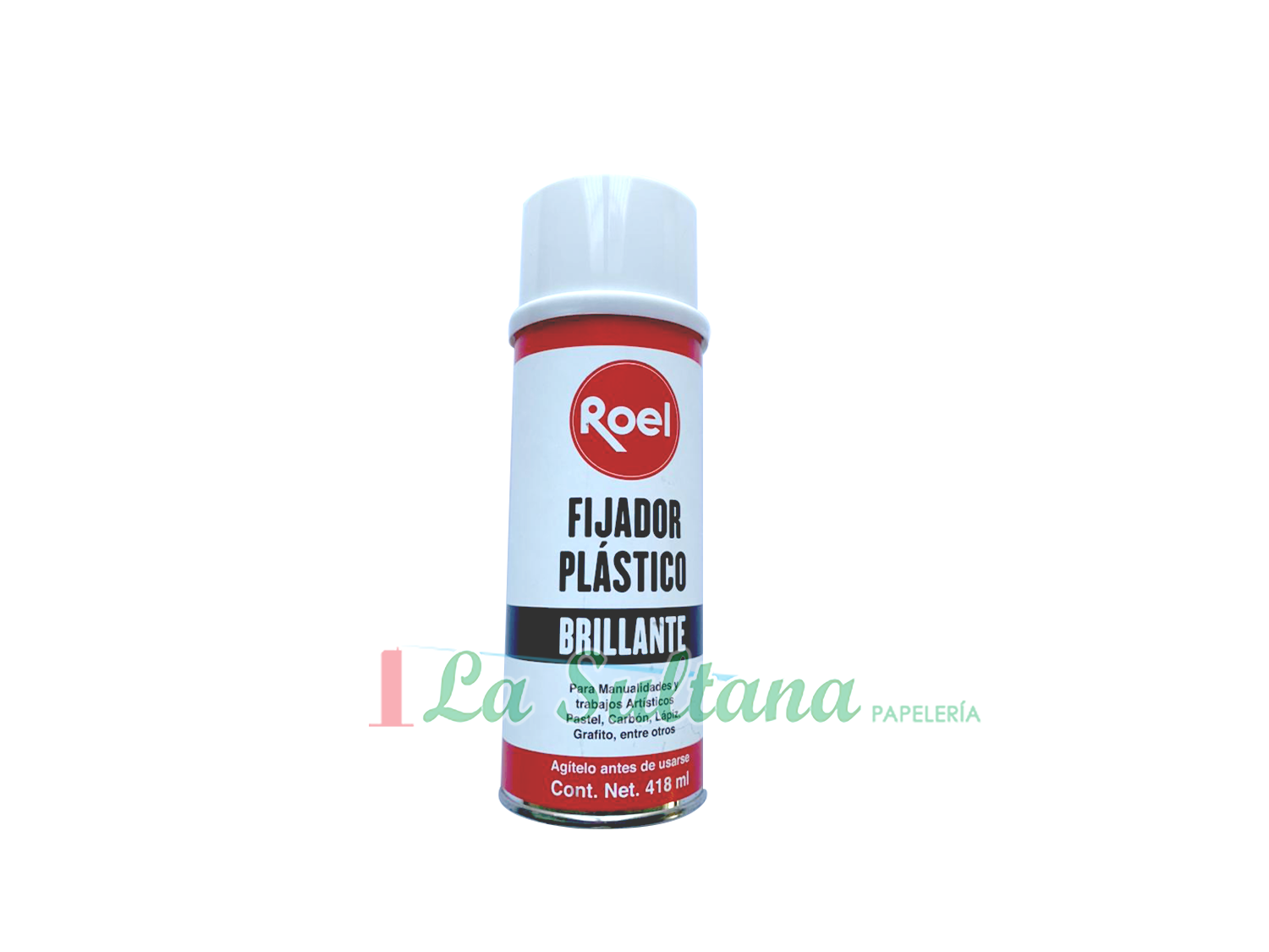 FIJADOR PLASTICO BRILLANTE 418ML PZ