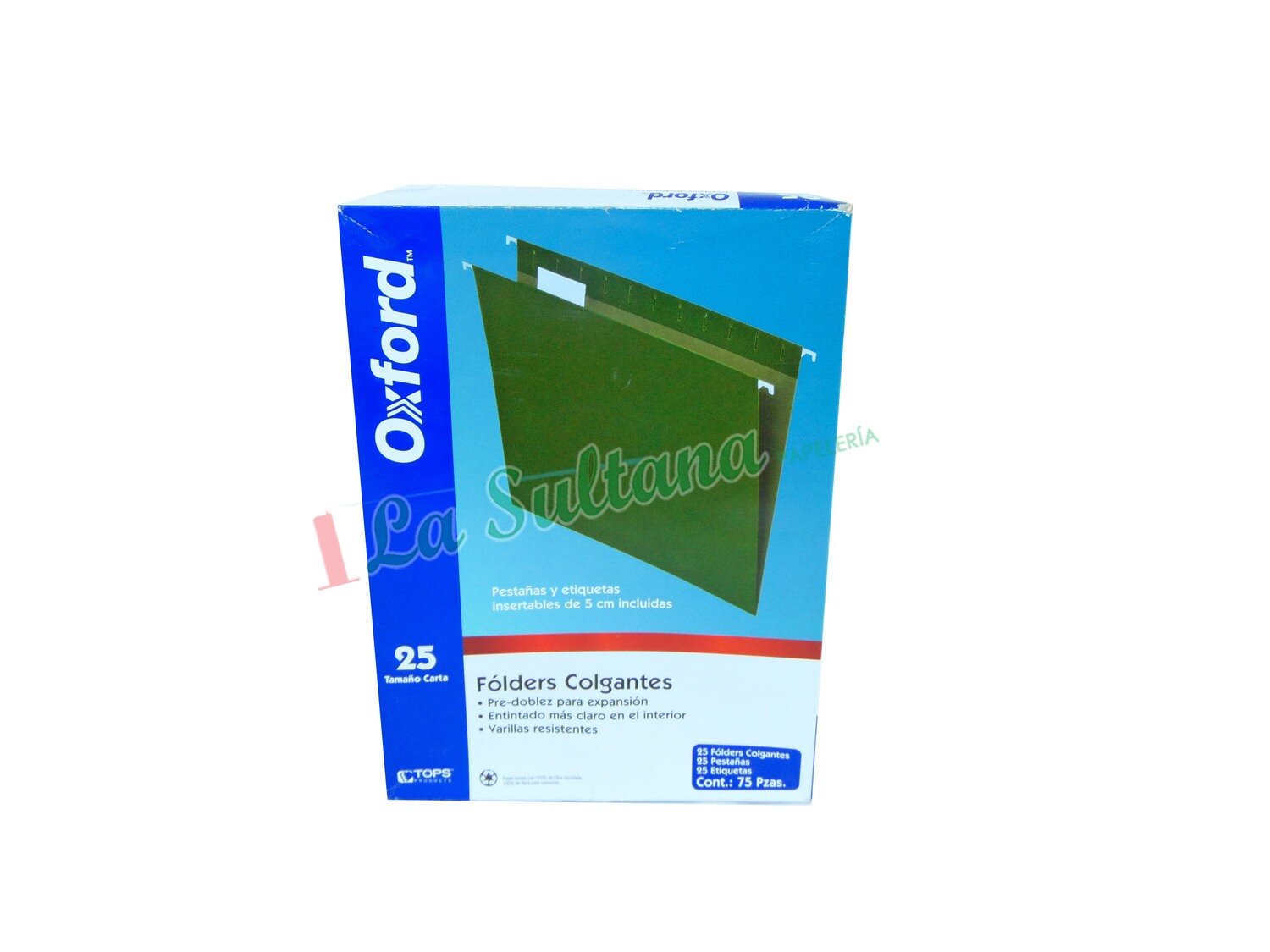 FOLDER OXFORD COLGANTE CARTA C/25