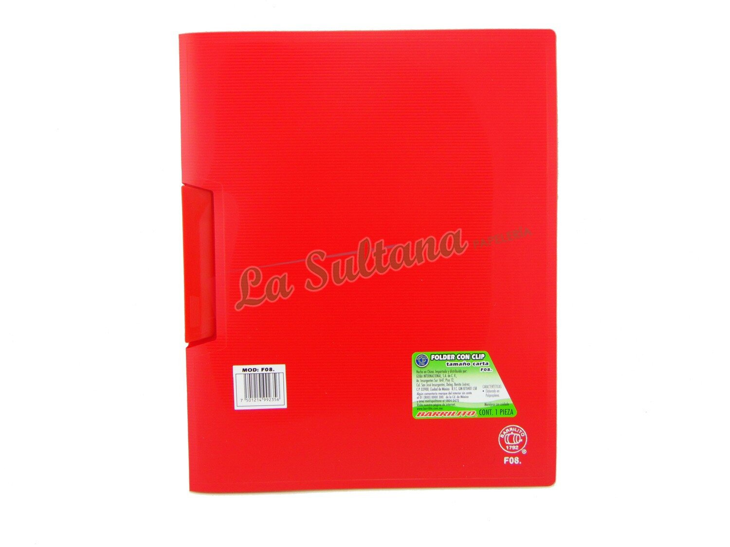FOLDER PLASTICO F08N  PZ